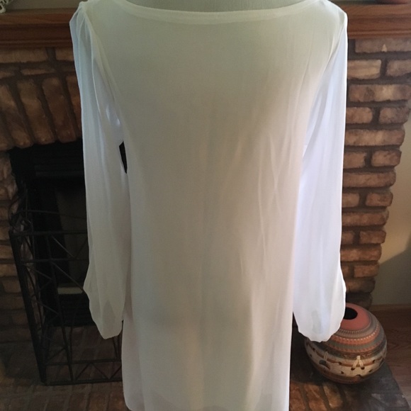 White tunic, open sleeves - Picture 3 of 3